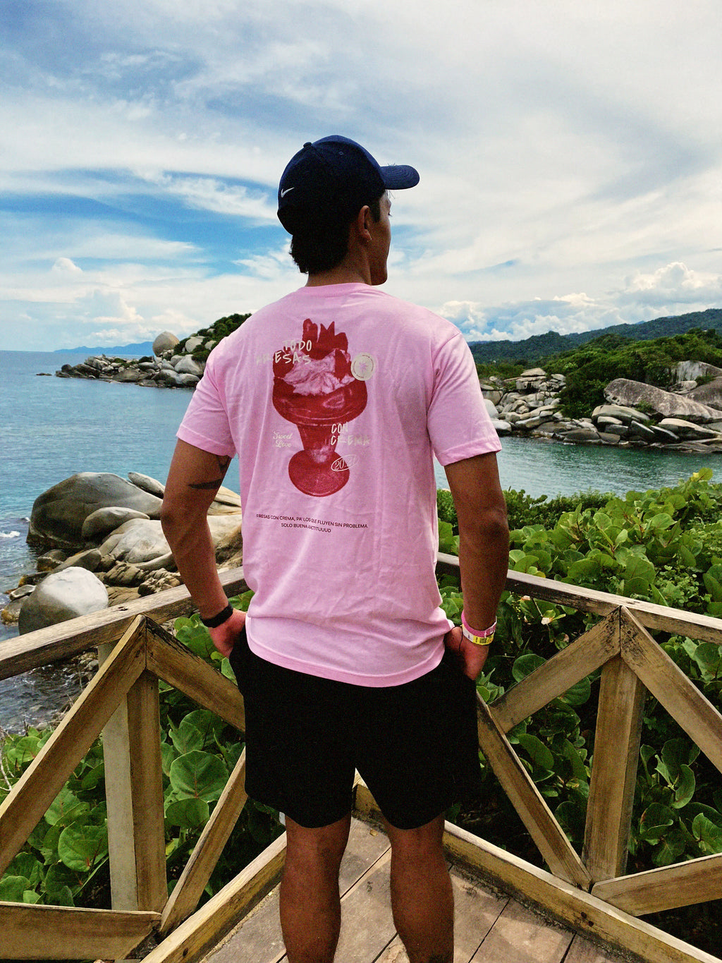 Camiseta - Fresas con crema