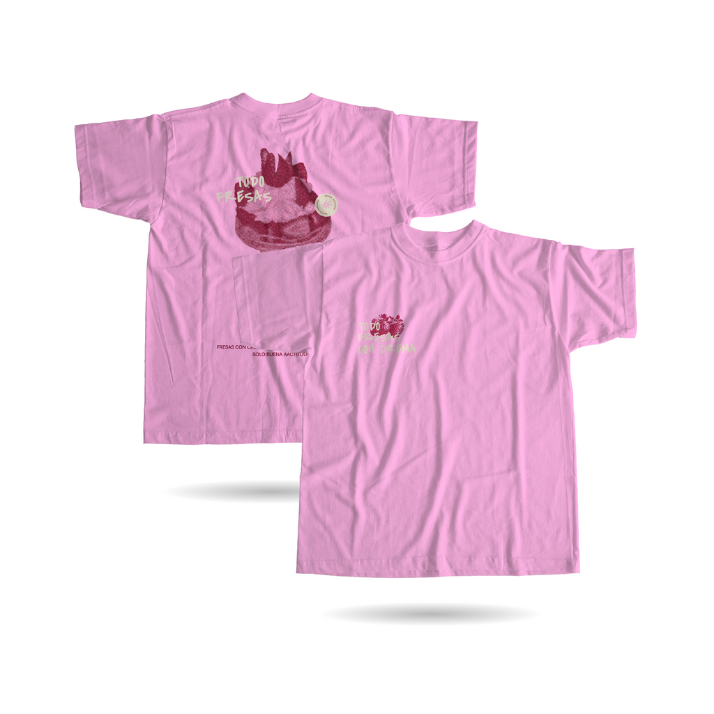 Camiseta - Fresas con crema