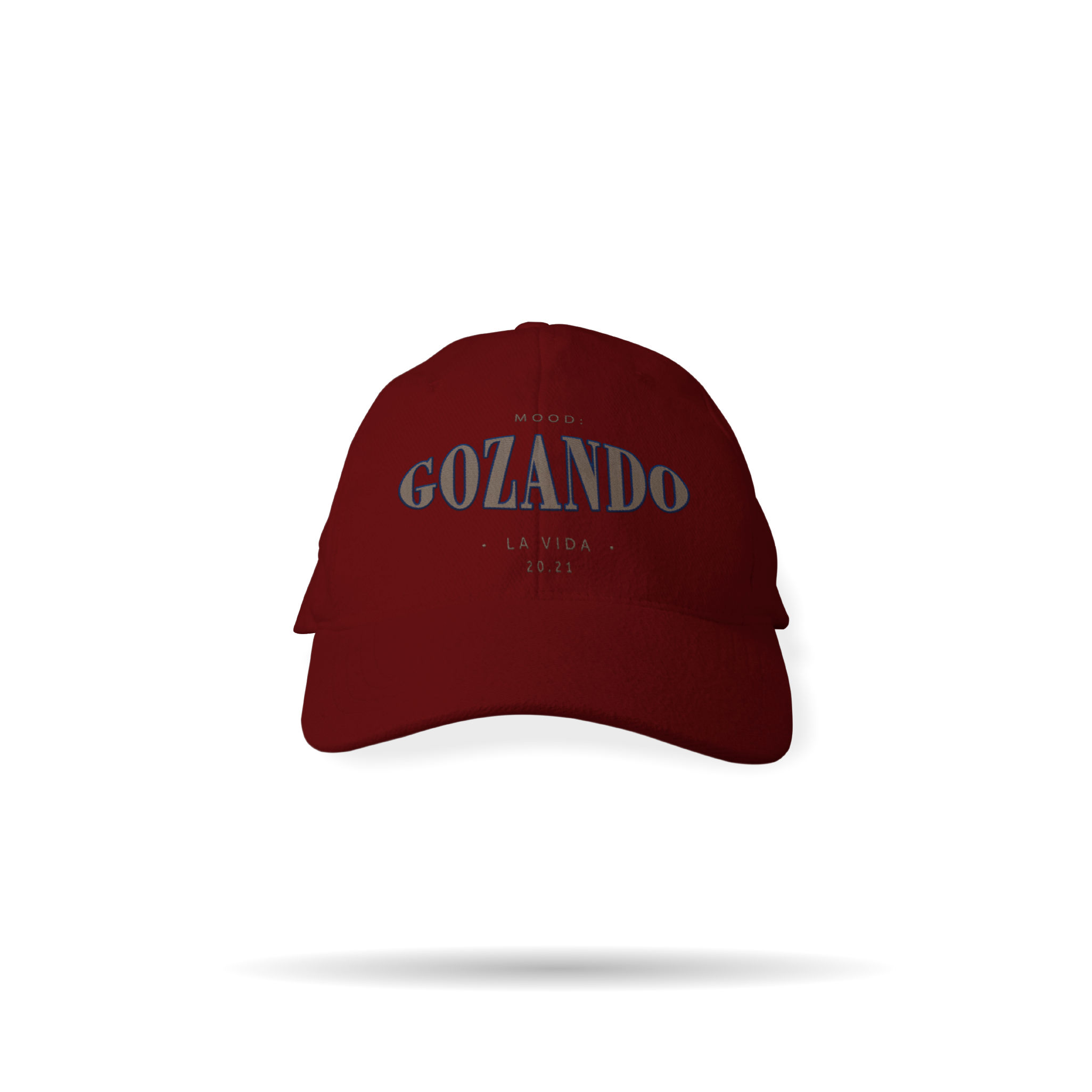 Gorra Curva en Drill - Mood gozando la vida